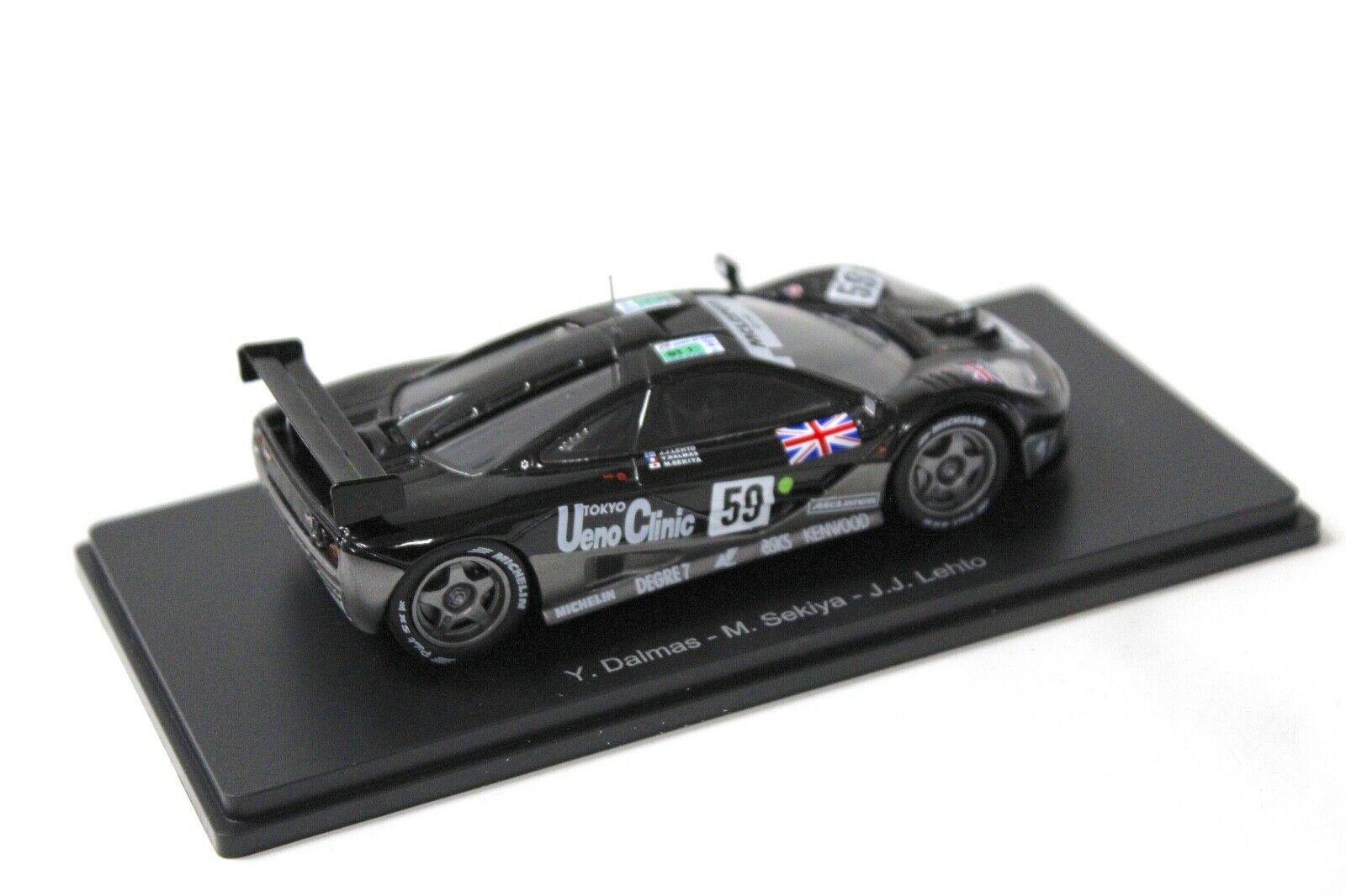 1:43 Spark McLaren F1 GTR Winner Le Mans #59 Dalmas black