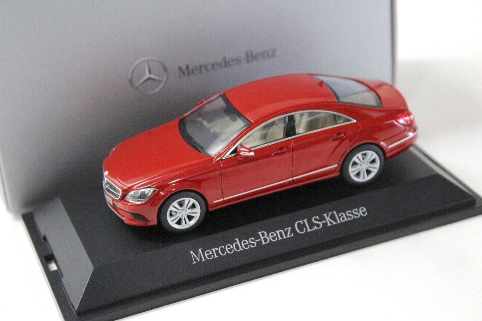 1:43 Norev Mercedes CLS-Klasse C218 Mopf red DEALER VERSION