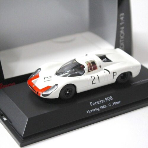 1:43 Schuco Porsche 908 Norisring 1968 G.Mitter #21