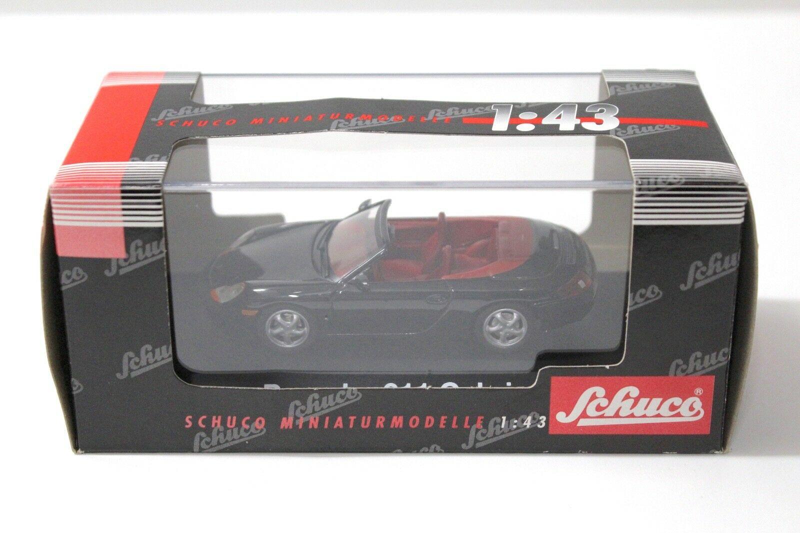 1:43 Schuco Porsche 911 (996) Cabriolet black