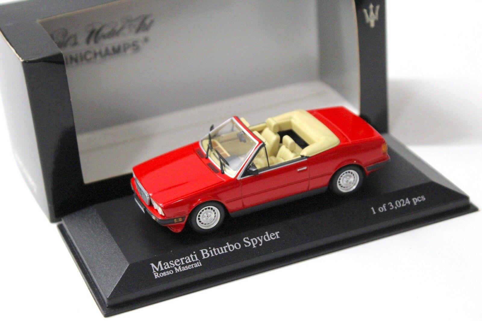 ID 41309 orig.jpg 1:43 Minichamps Maserati Biturbo Spyder rosso red