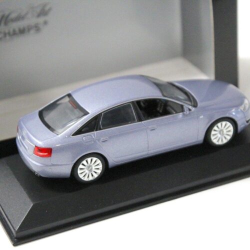 1:43 Minichamps Audi A6 Sedan (C6) Akoya silver - Image 2
