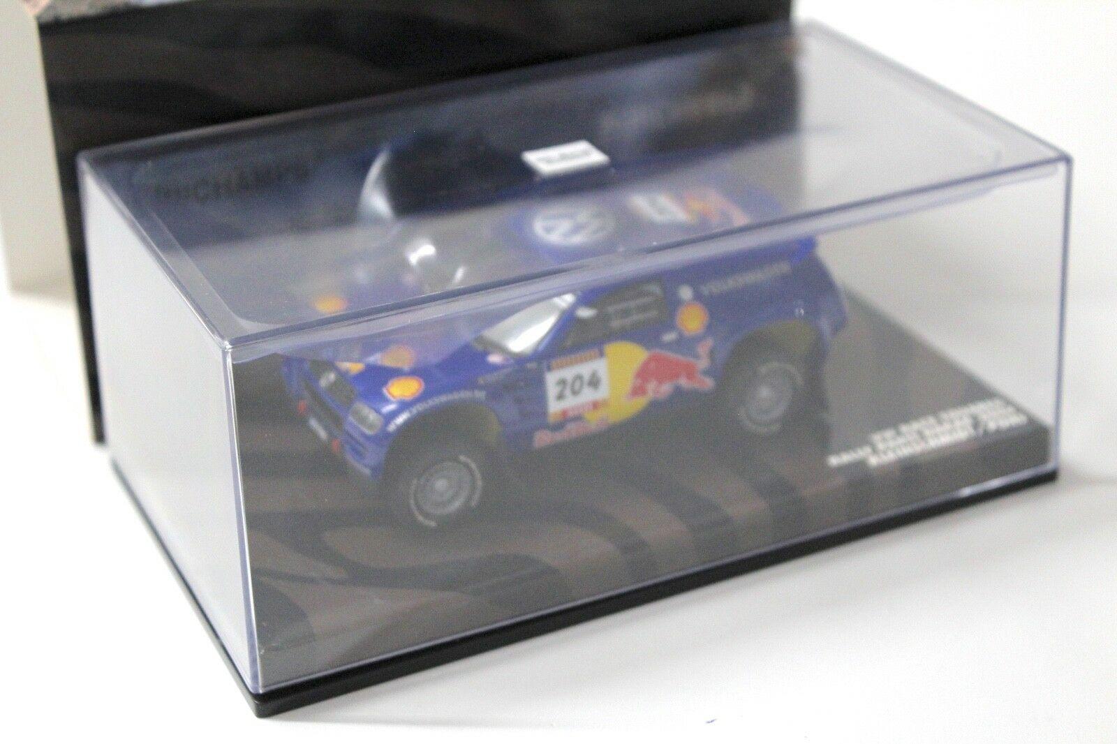 1:43 Minichamps VW Race Touareg Rally Paris Dakar #204