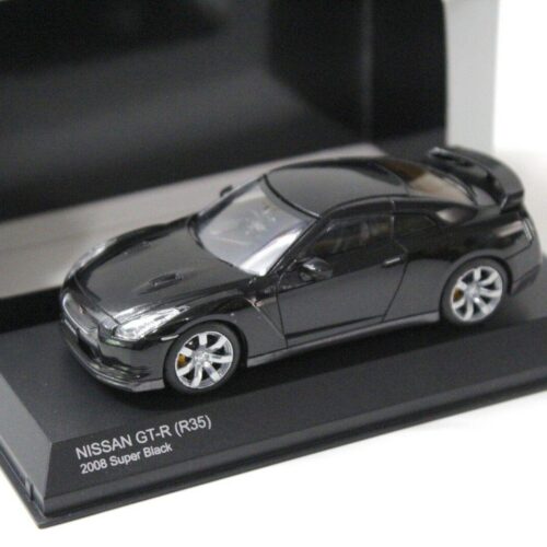1:43 Kyosho Nissan GT-R R35 Super black 2008