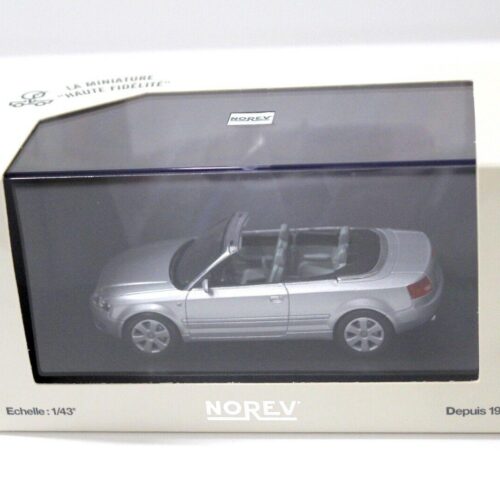 1:43 Norev Audi A4 Cabriolet silver