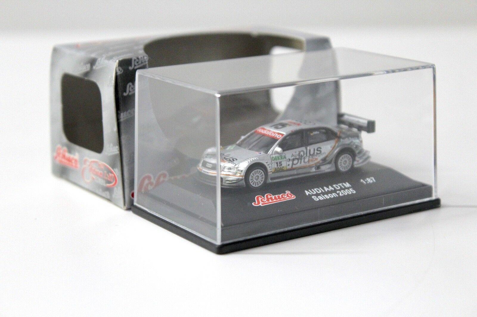 1:87 Schuco Audi A4 DTM 2005 Kaffer #15 AUDI PLUS