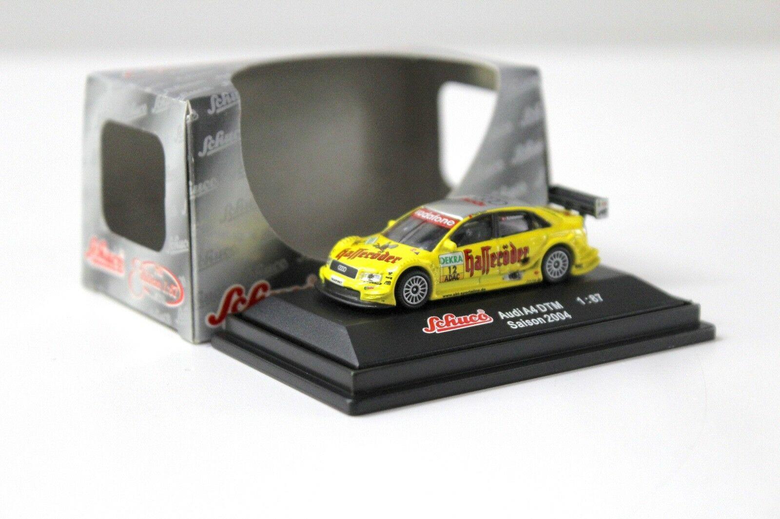 1:87 Schuco Audi A4 DTM 2004 Kristensen #12 Hasseröder