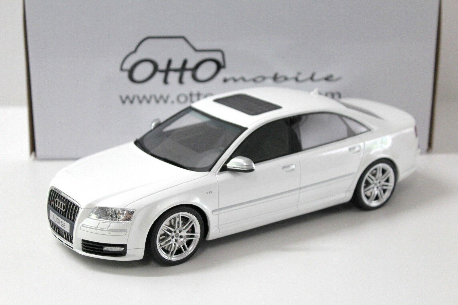1:18 OTTO mobile OT699 Audi A8 S8 D3 Limousine white 2008