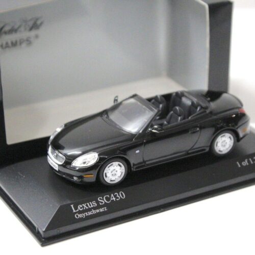 1:43 Minichamps Lexus SC430 Cabriolet onyx black