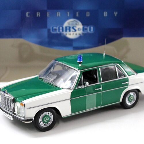 1:18 Sun Star Mercedes 220 /8 Polizei white/ green