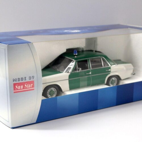 1:18 Sun Star Mercedes 220 /8 Polizei white/ green