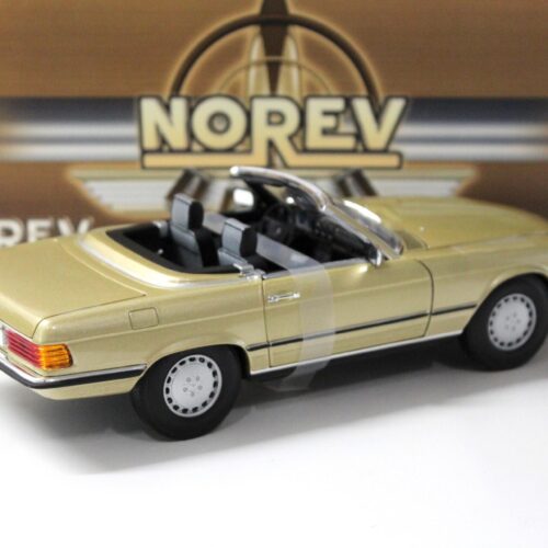 1:18 Norev Mercedes 300SL Cabriolet W107 gold metallic