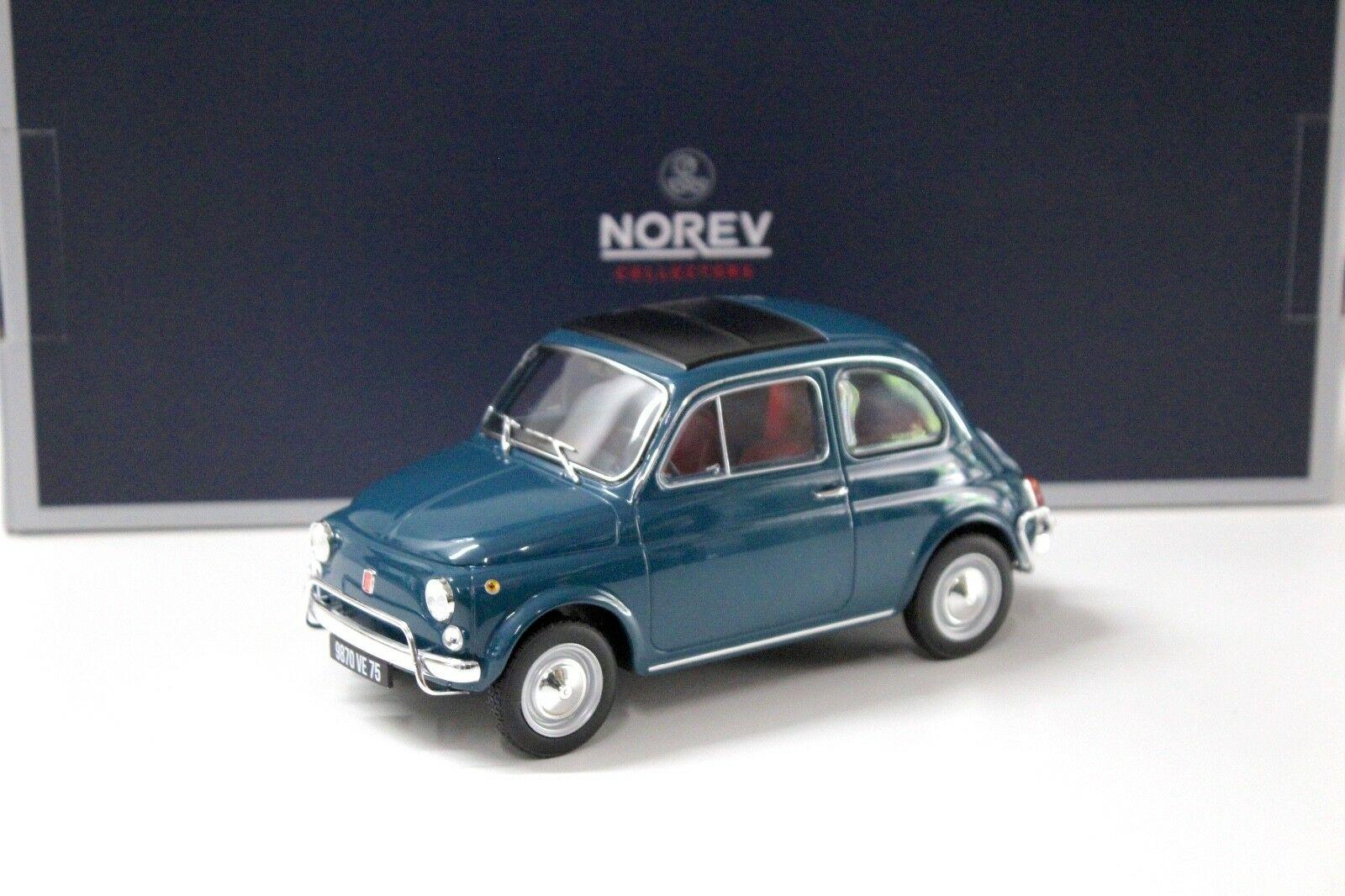 ID 43371 orig.jpg 1:18 Norev Fiat 500 L blue türkis 1968
