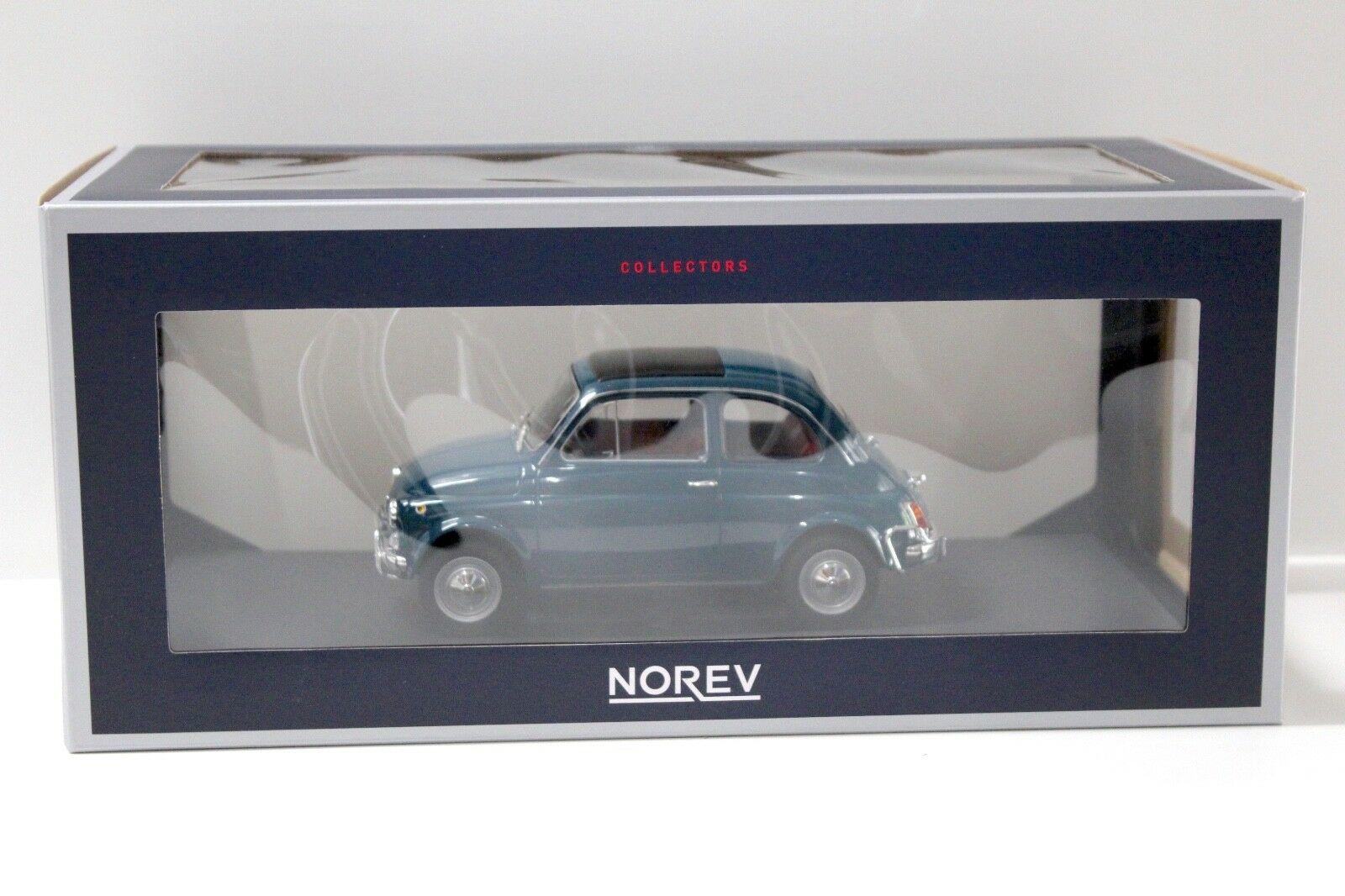 1:18 Norev Fiat 500 L blue türkis 1968