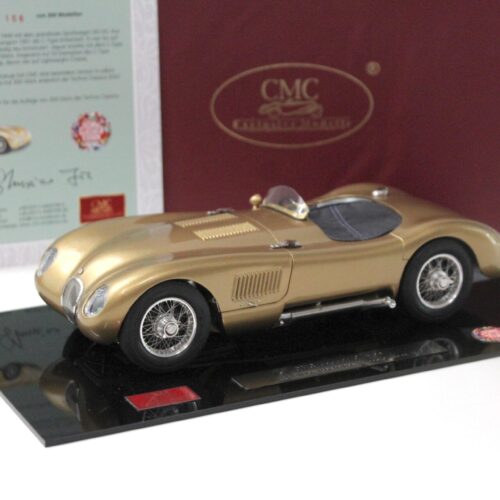 1:18 CMC Jaguar C-Type Techno Classica Essen 2020 Limited 300 pcs. gold