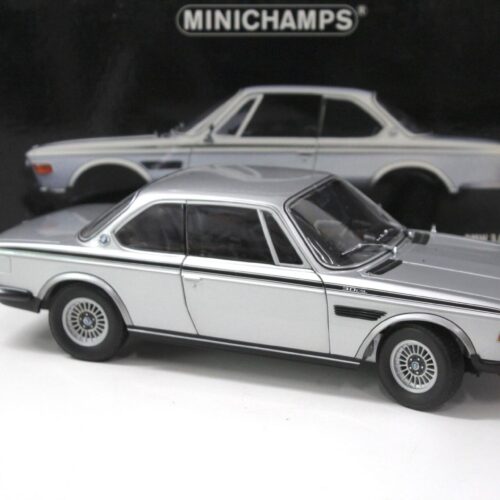 1:18 Minichamps BMW 3.0 CSL Coupe silver 1972
