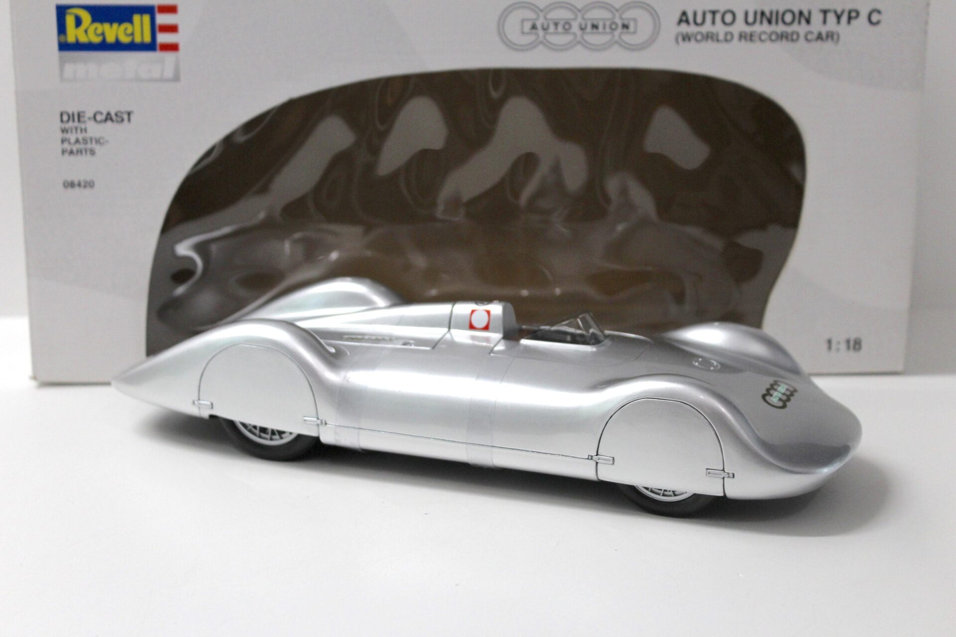 1:18 Revell Auto Union Typ C World Record Car silver
