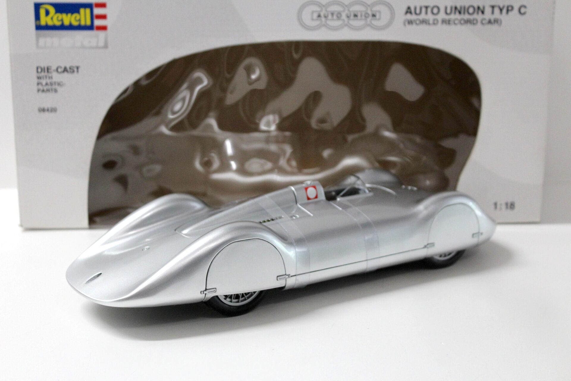 1:18 Revell Auto Union Typ C World Record Car silver