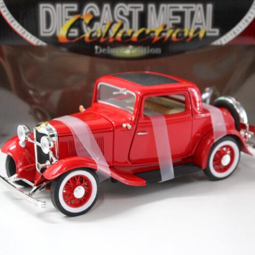 1:18 Road Signature 1932 Ford 3-Window Coupe red