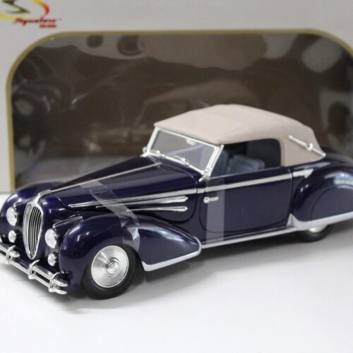 1:18 Signature Models 1947 Delahaye 135M dark blue
