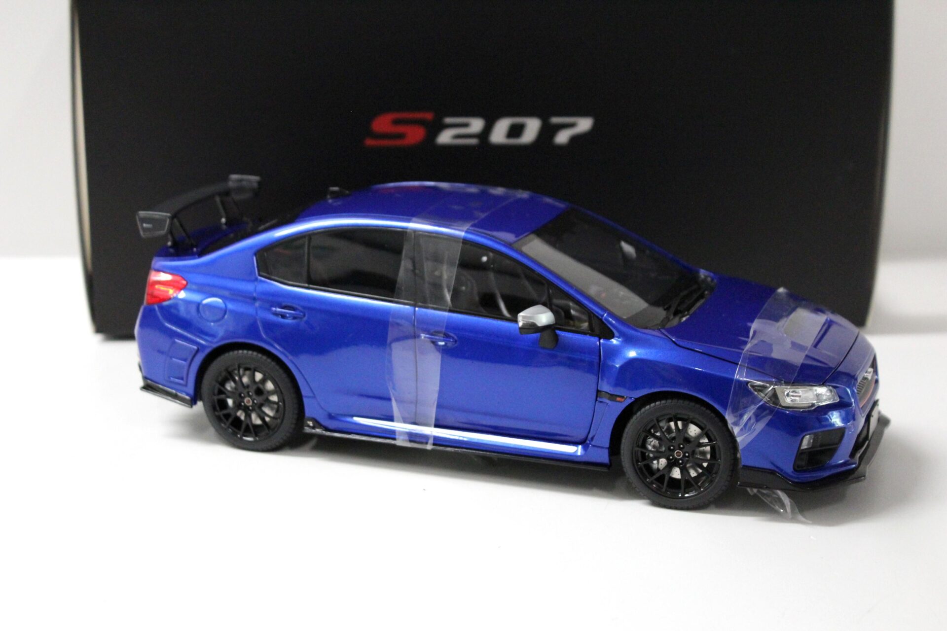 1:18 Sun Star Subaru WRX STi S207 NBR Challenge Package blue