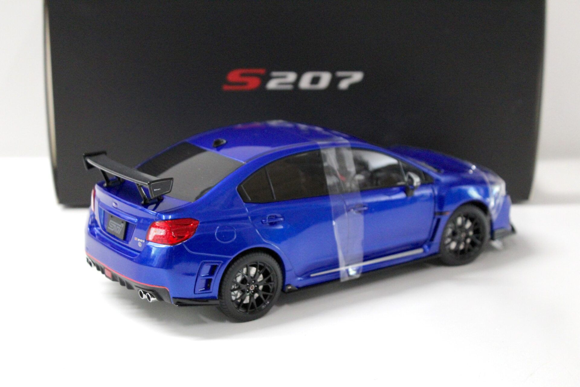 1:18 Sun Star Subaru WRX STi S207 NBR Challenge Package blue