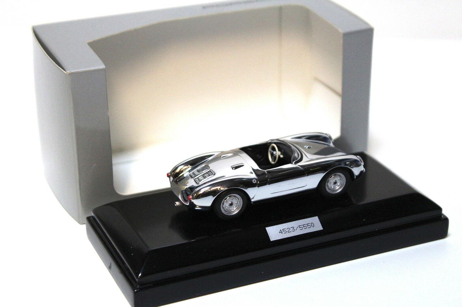 1:43 Minichamps Porsche 550 Spyder *CHROM* DEALER VERSION