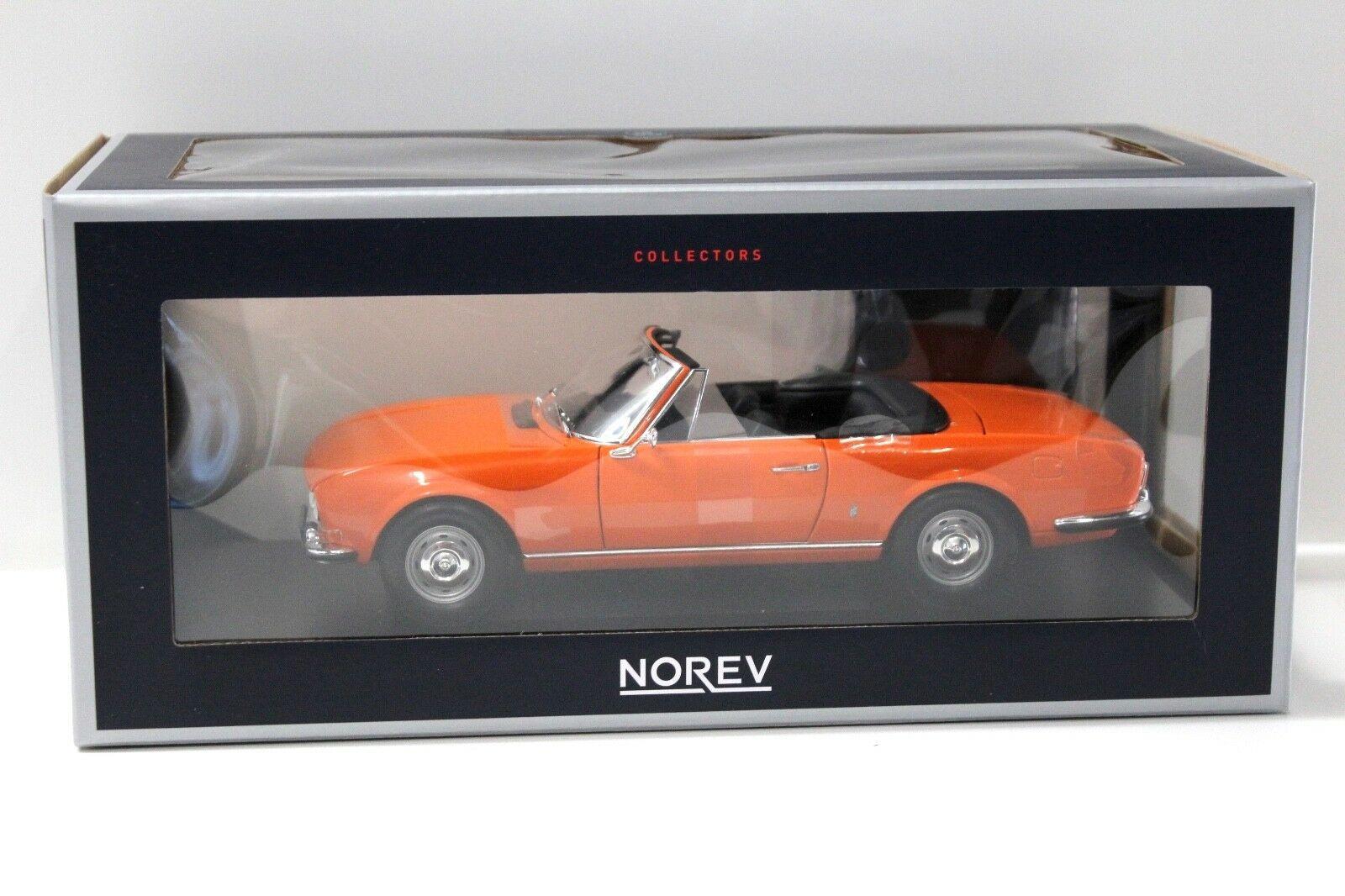 1:18 Norev Peugeot 504 Cabriolet 1969 orange