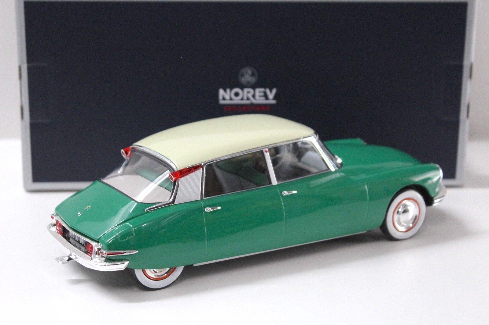 1:18 Norev Citroen DS 19 green/ beige 1956