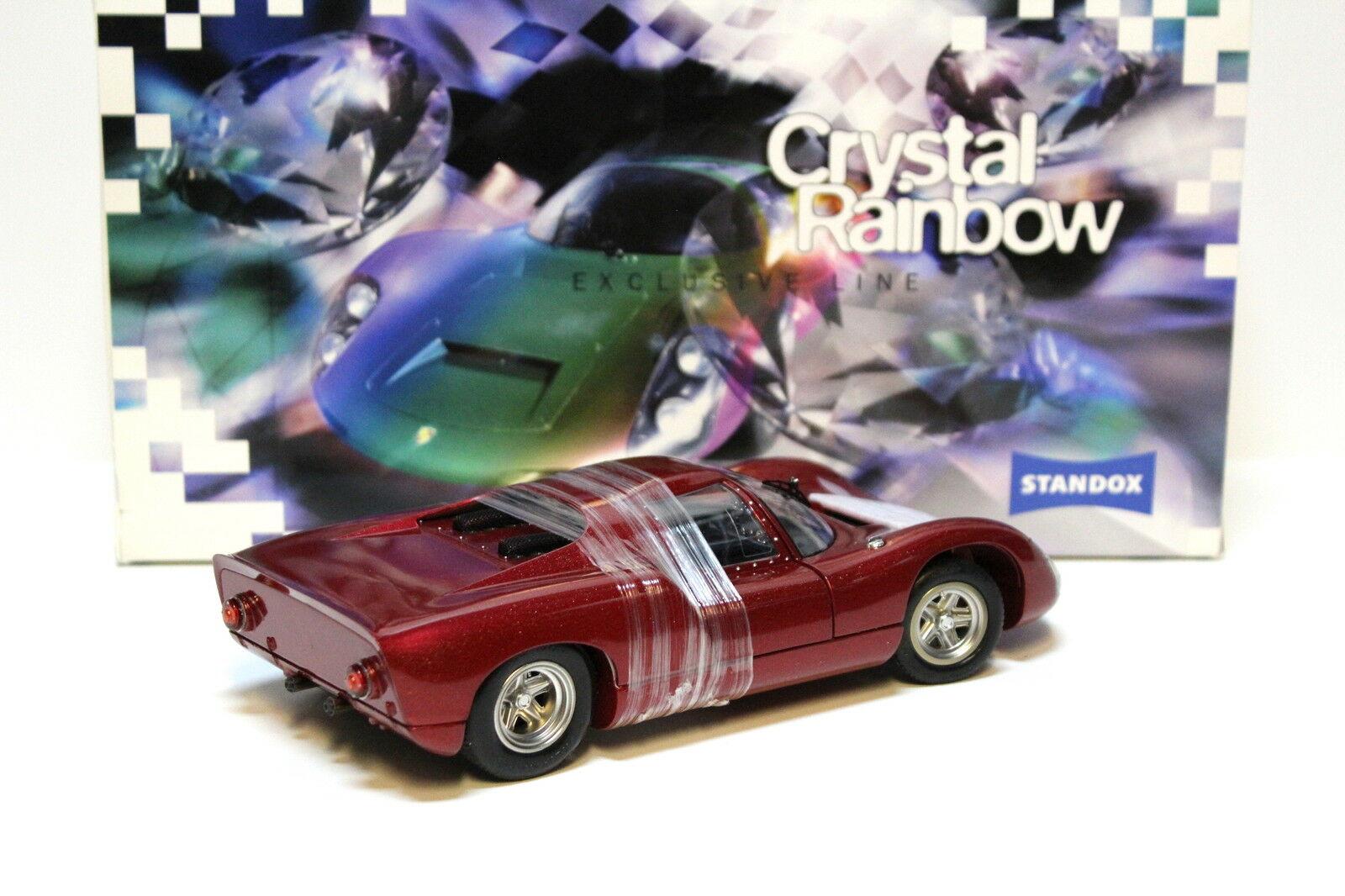 1:18 EXOTO Porsche 910 "Crystal Rainbow" STANDOX red #696