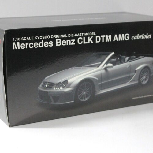 1:18 Kyosho Mercedes CLK AMG DTM Cabriolet silver - Image 4