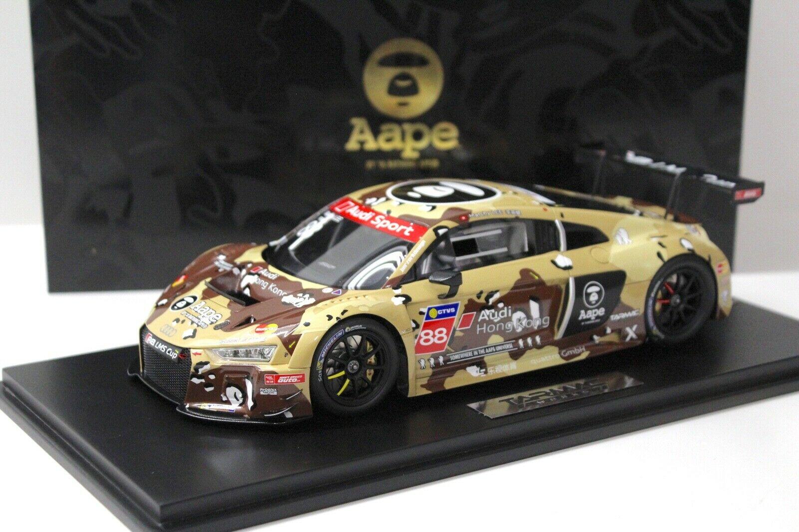 1:18 Tarmac Audi R8 LMS AAPE Asia #88 Marchy Lee Shanghai