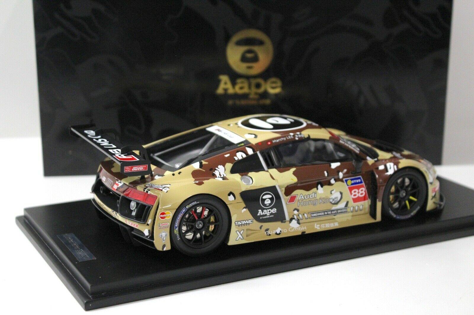 1:18 Tarmac Audi R8 LMS AAPE Asia #88 Marchy Lee Shanghai
