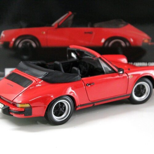 1:18 Minichamps Porsche 911 Carrera Cabriolet G-Modell red 1983