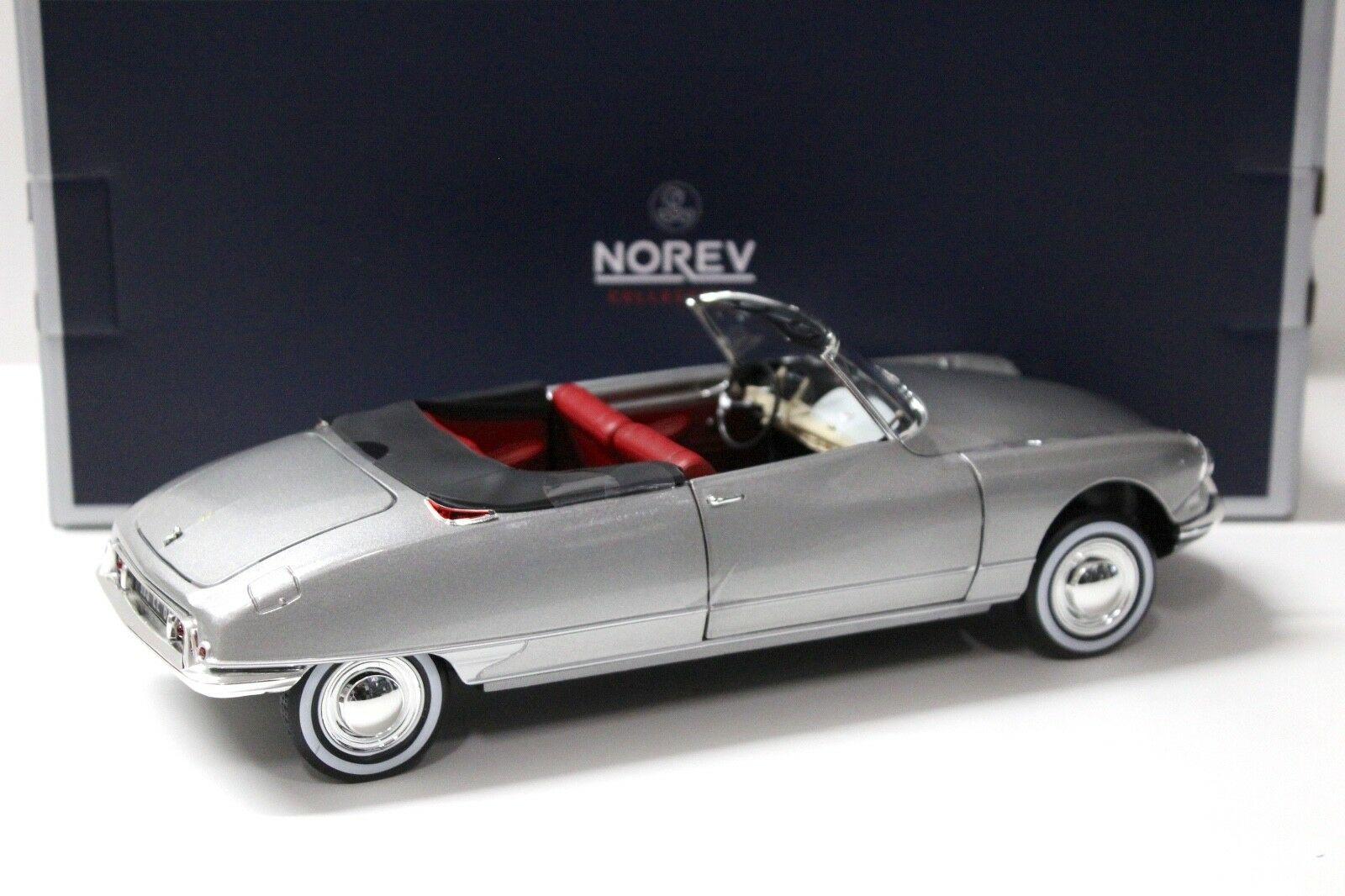 1:18 Norev Citroen DS 19 Cabriolet 1961 pearl grey