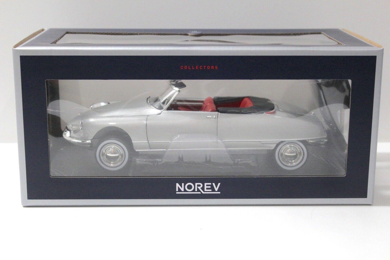 1:18 Norev Citroen DS 19 Cabriolet 1961 pearl grey