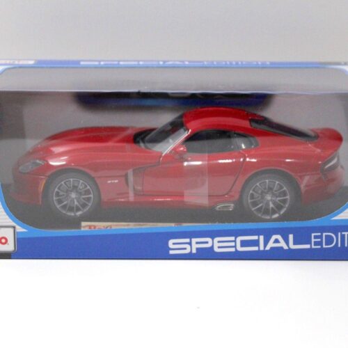 1:18 Maisto Dodge Viper GTS Coupe 2013 red