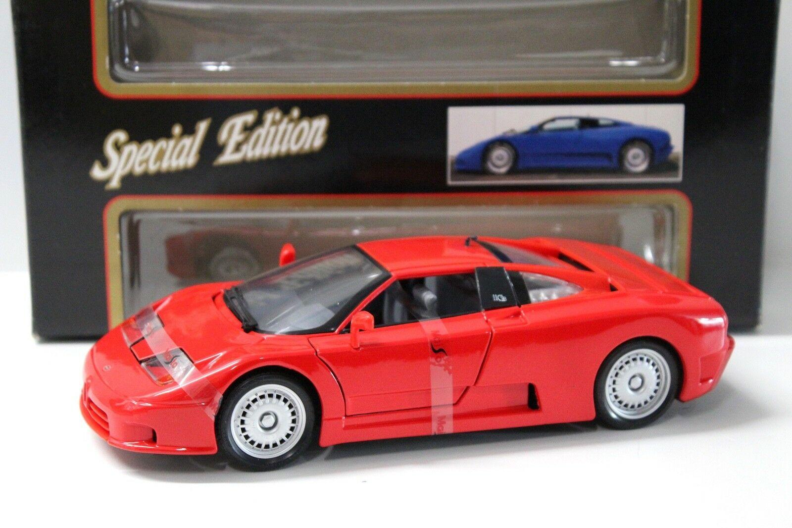1:18 Maisto Bugatti EB110 Coupe red