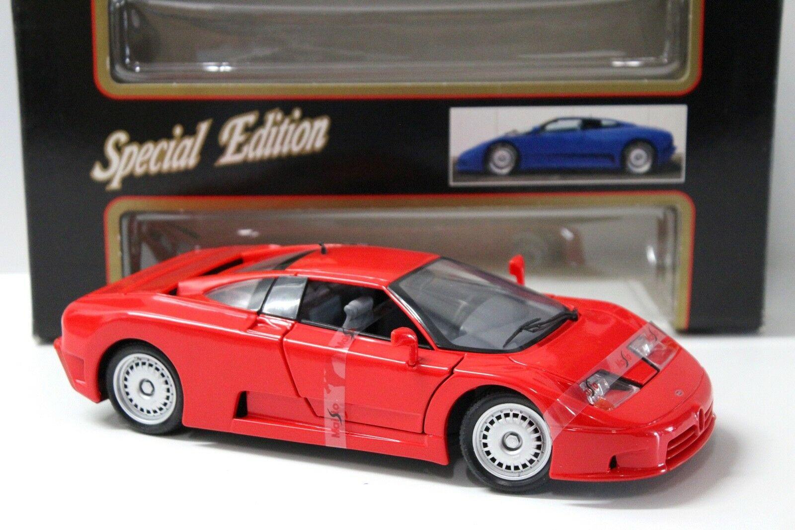 1:18 Maisto Bugatti EB110 Coupe red