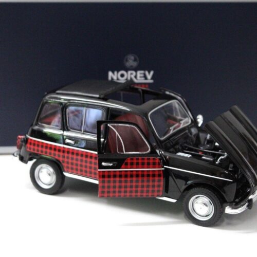 1:18 Norev Renault 4 Parisienne 1964 black/ red - Image 4