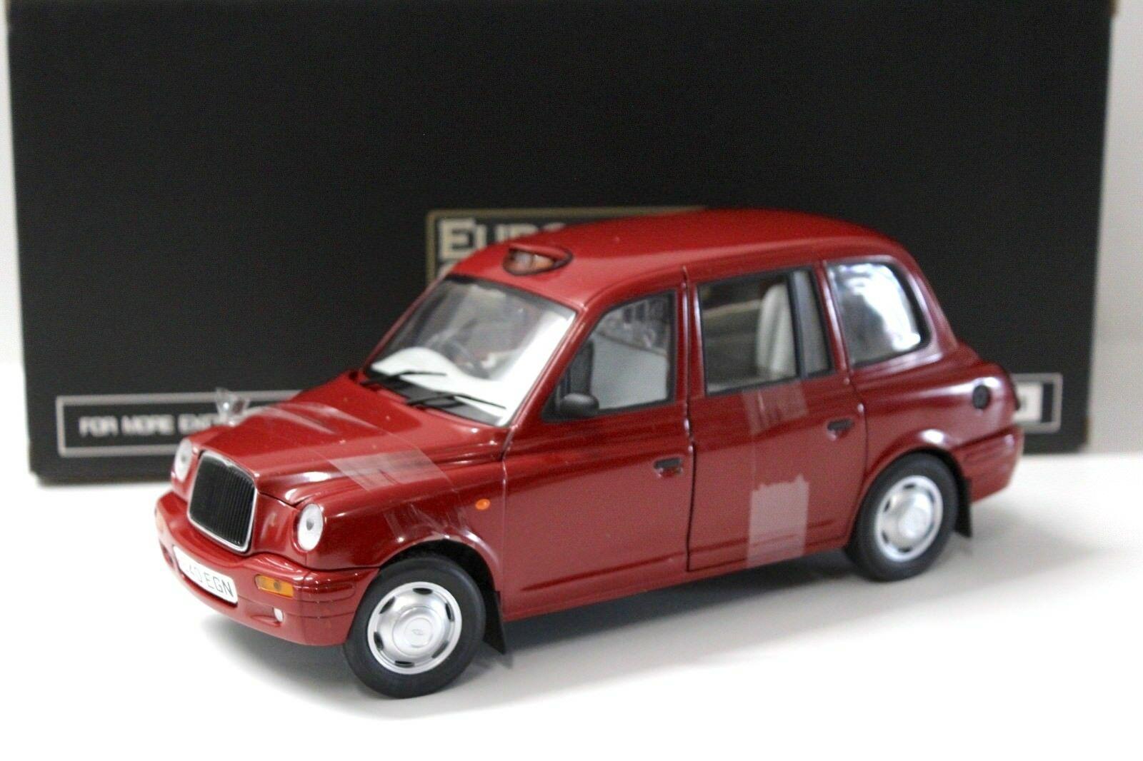 1:18 Sun Star Austin TX1 1998 London Taxi Cab red