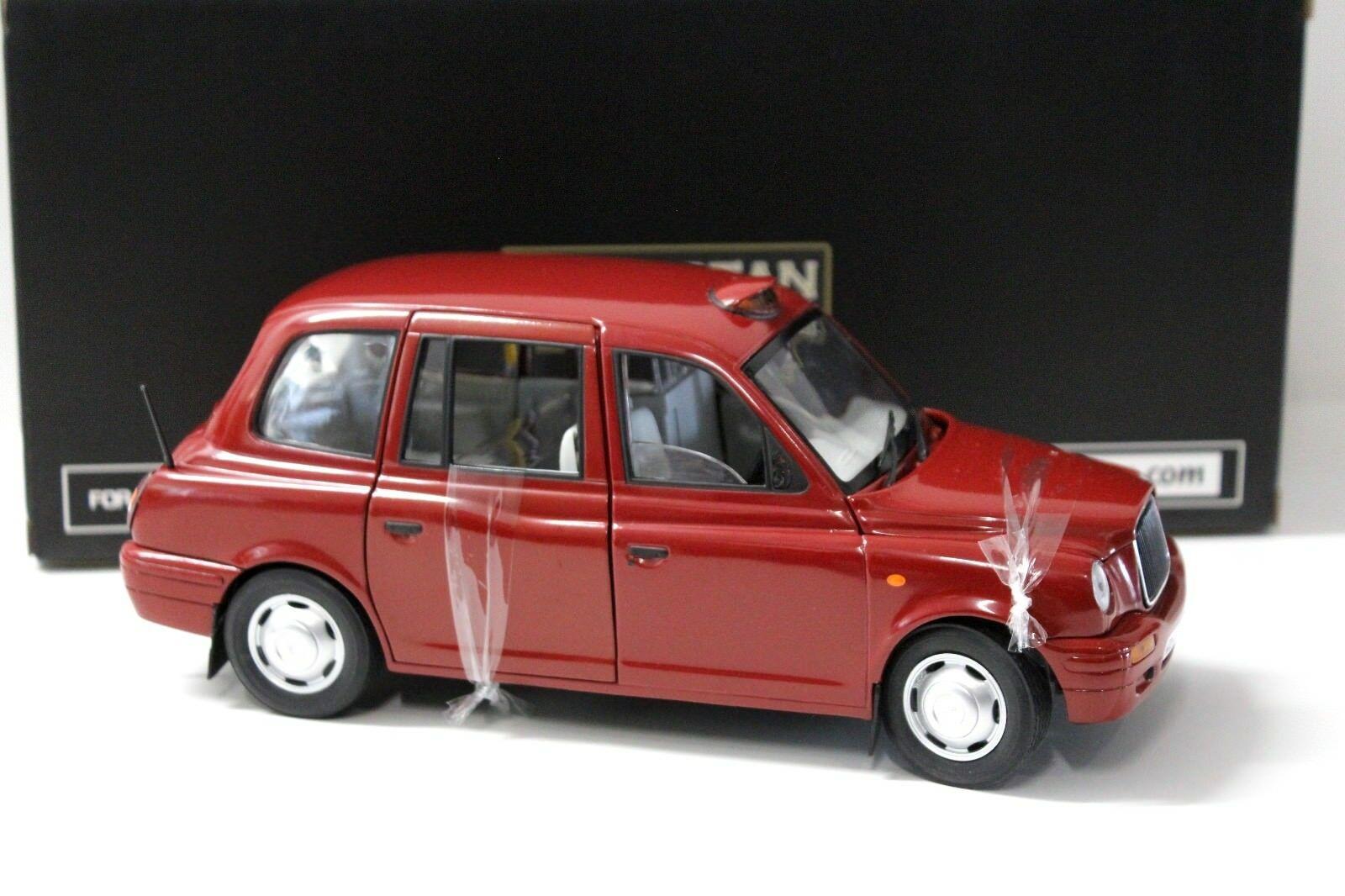1:18 Sun Star Austin TX1 1998 London Taxi Cab red