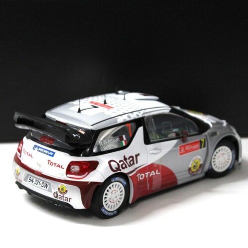 1:18 Norev Citroen DS3 WRC Rally Portugal 2012 #7 Qatar