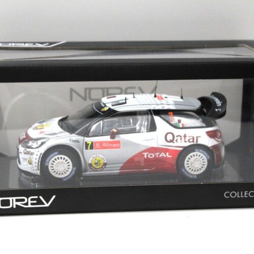 1:18 Norev Citroen DS3 WRC Rally Portugal 2012 #7 Qatar