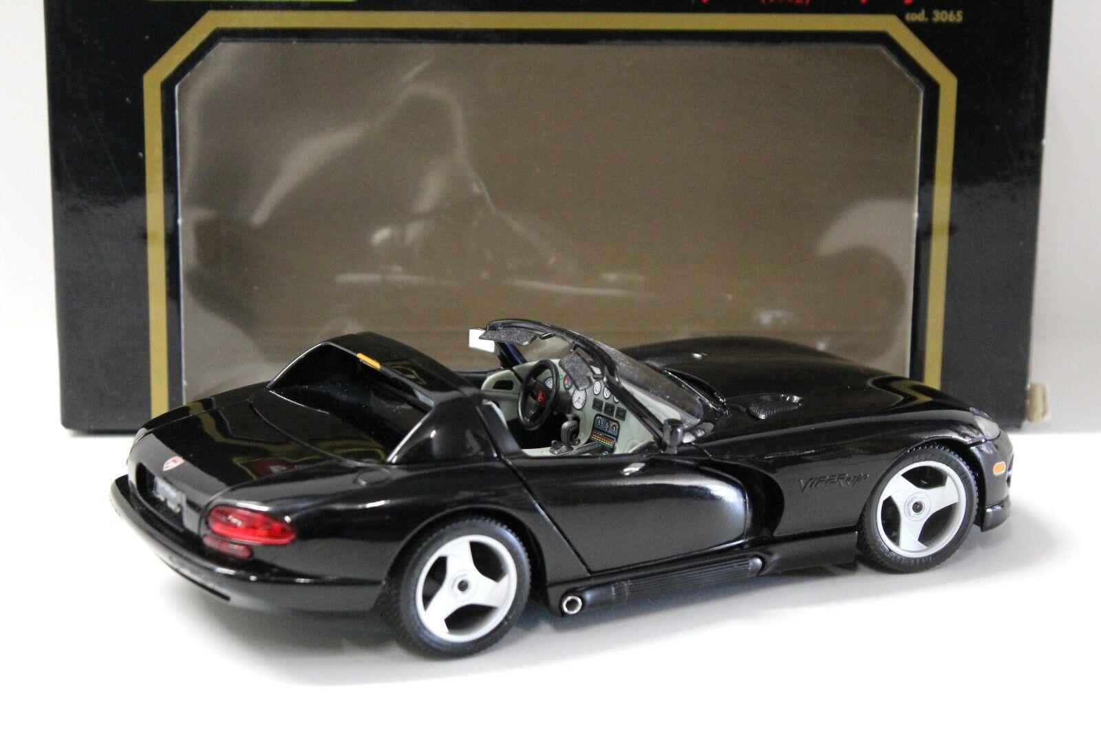 1:18 Bburago Dodge Viper RT/10 Cabrio 1992 black