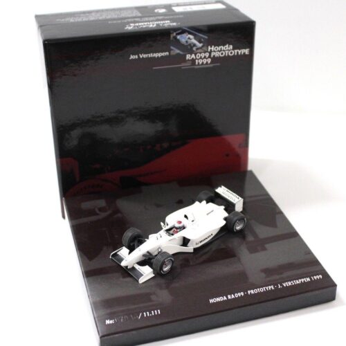 1:43 Minichamps Honda RA 099 PROTOTYPE 1999 white