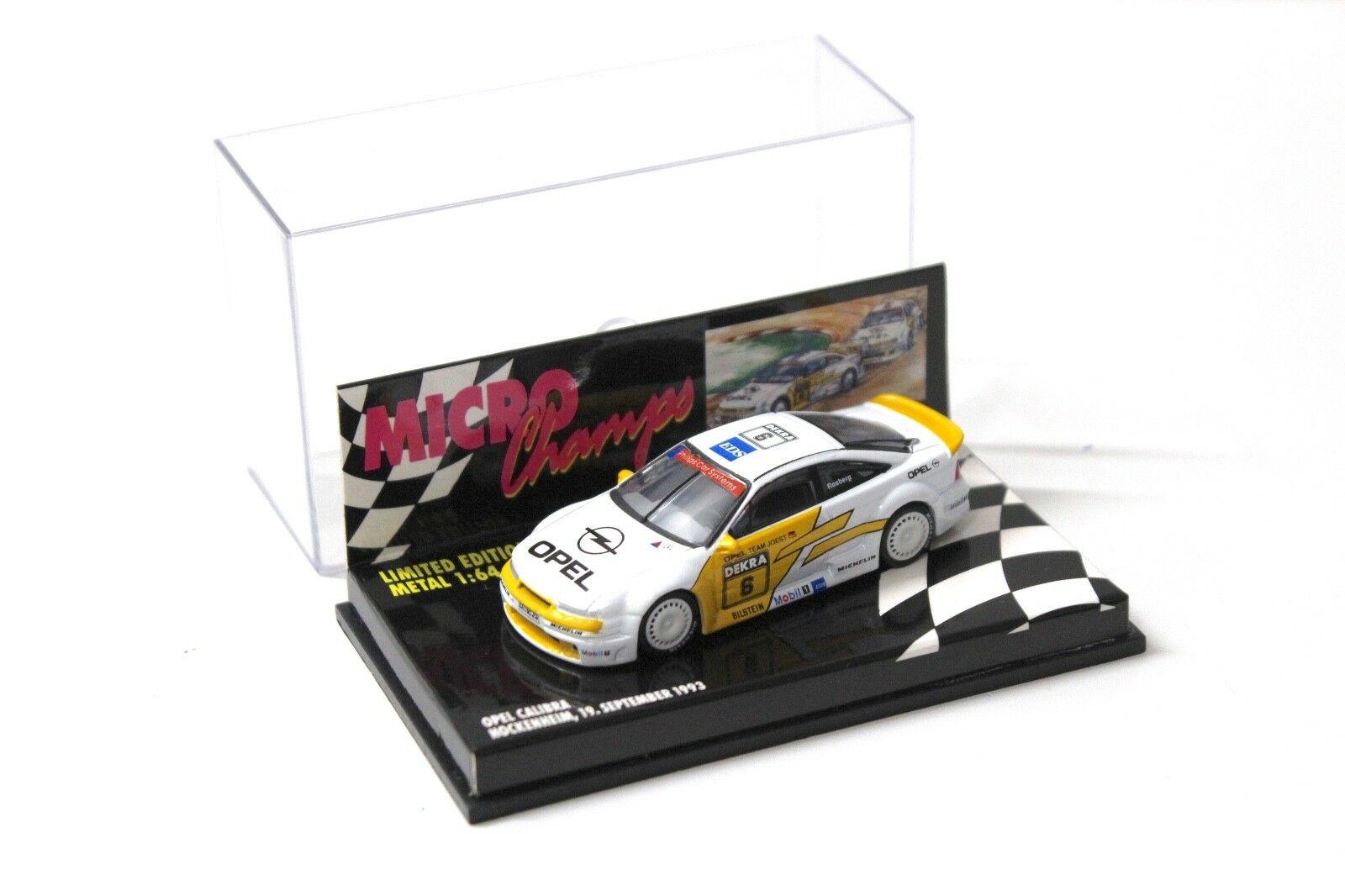 1:64 Minichamps Micro Champs Opel Calibra Hockenheim #6 Rosberg