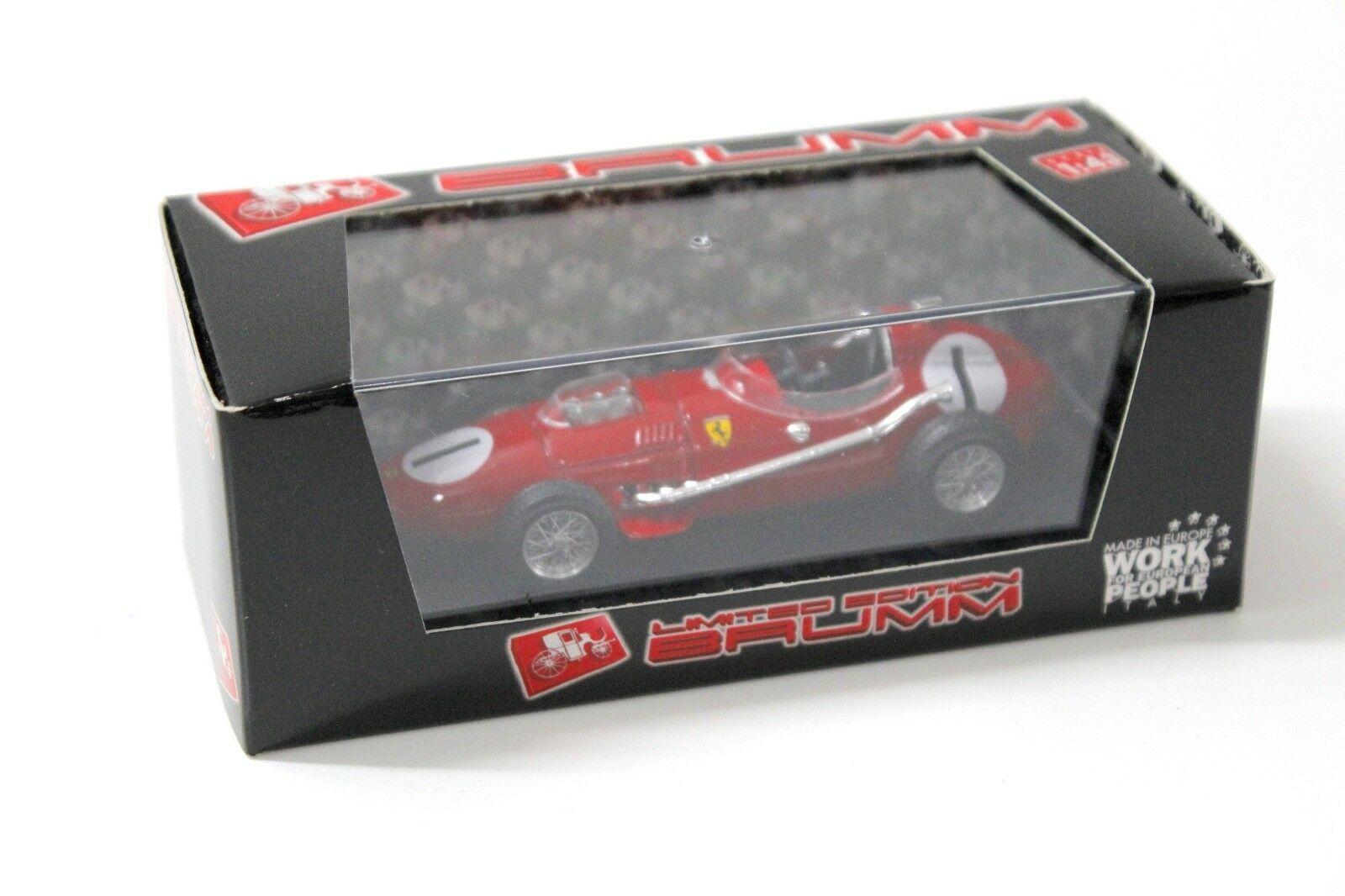 1:43 Brumm Ferrari D246 Phill Hill GP Italia #1