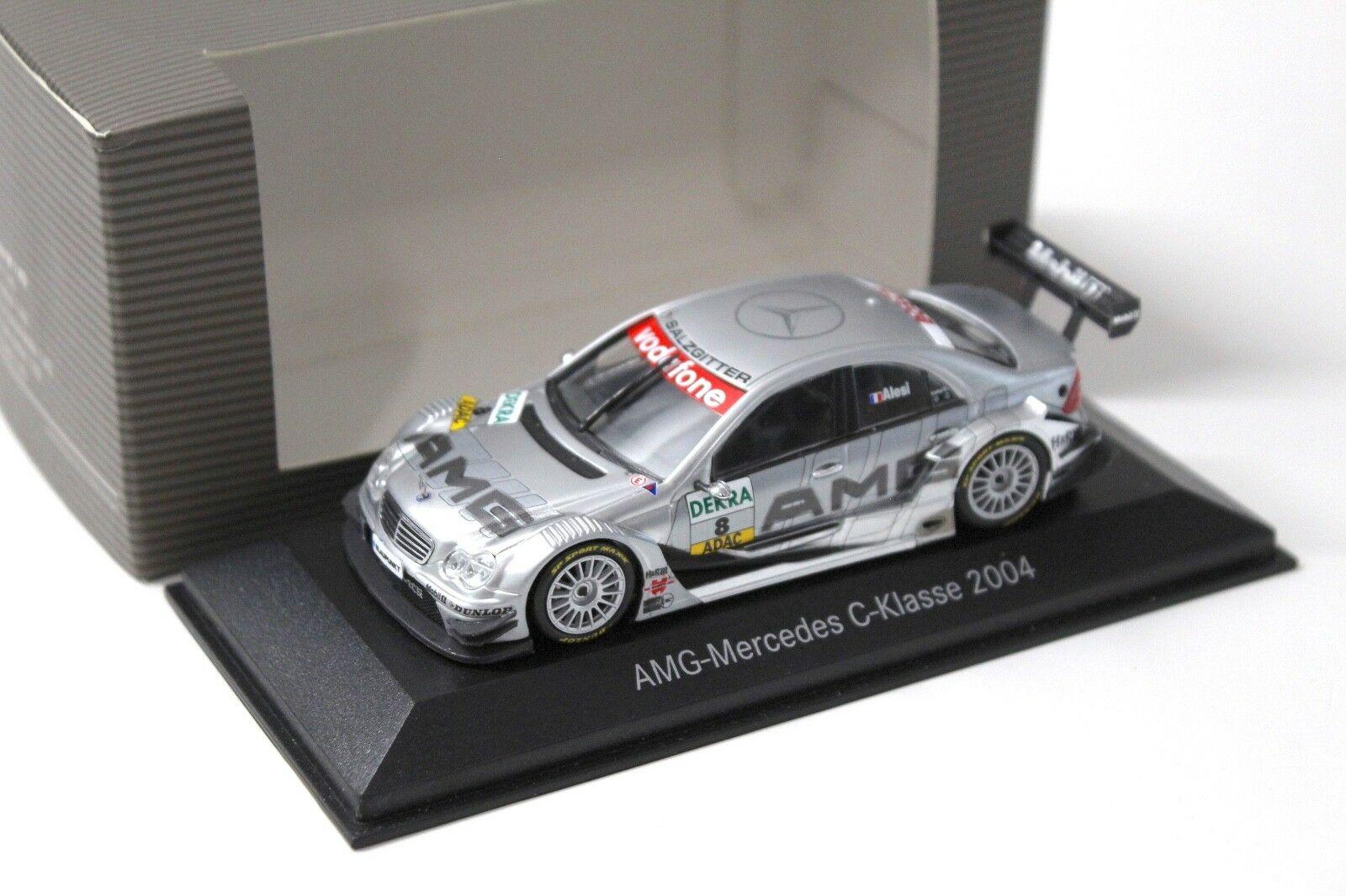 1:43 Minichamps AMG Mercedes C-Klasse DTM 2004 Alesi #8 DEALER VERSION