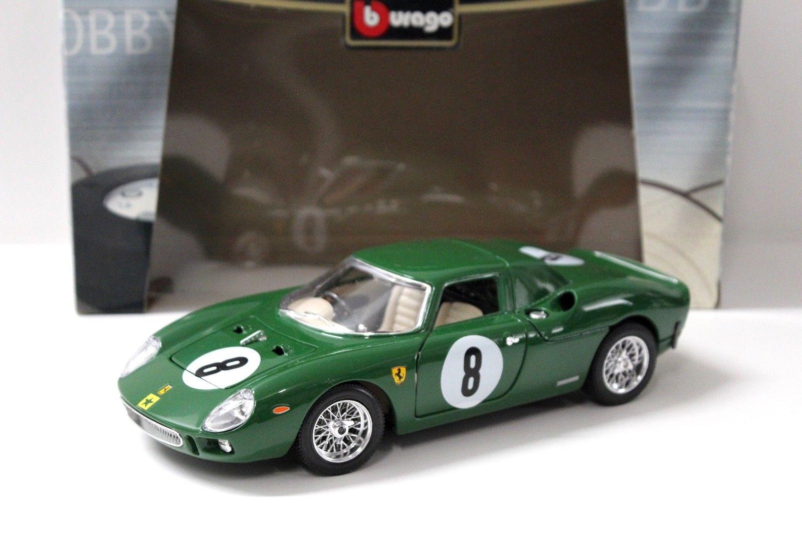 1:18 Bburago Ferrari 250 LM 1000km NÜRBURGRING green